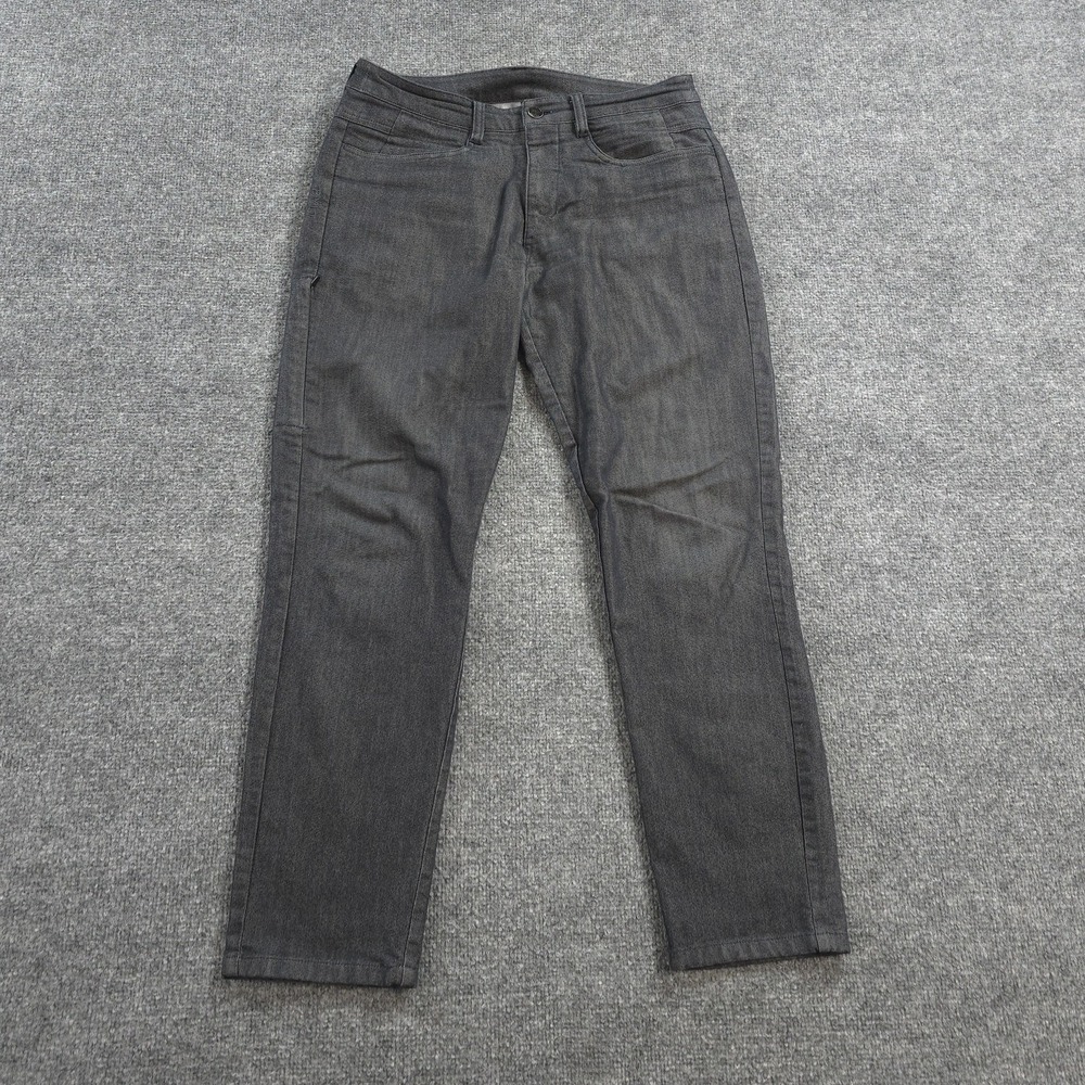 BYLT Pants Mens 31x30 Charcoal Gray Premium Basics Everyday 2.0 Slim Tapered